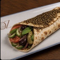 Zaatar + vegetables